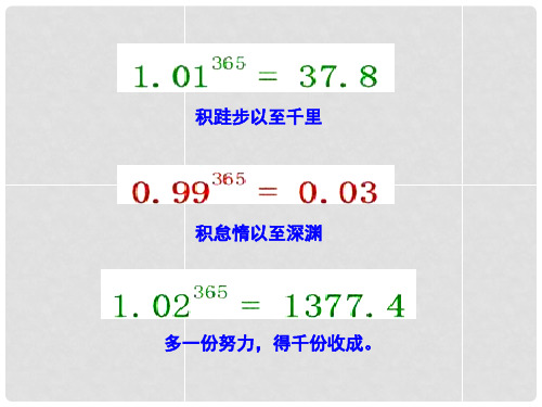 高中数学 2.1.1指数与指数幂的运算(第1课时)课件 新人