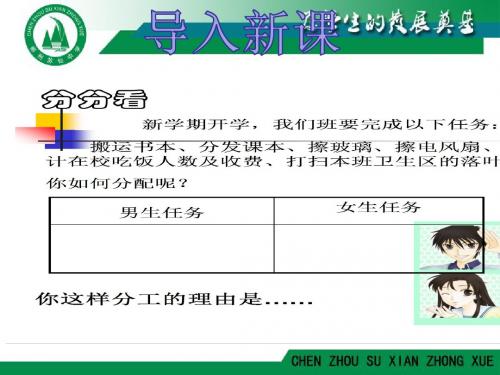 纯真的友情ppt优秀课件1 教科版