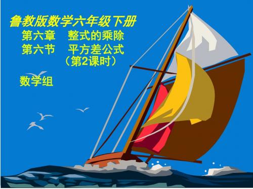 山东省龙口市诸由观镇诸由中学数学鲁教版(五四学制)六年级下册(新)6.6(第2课时) 课件
