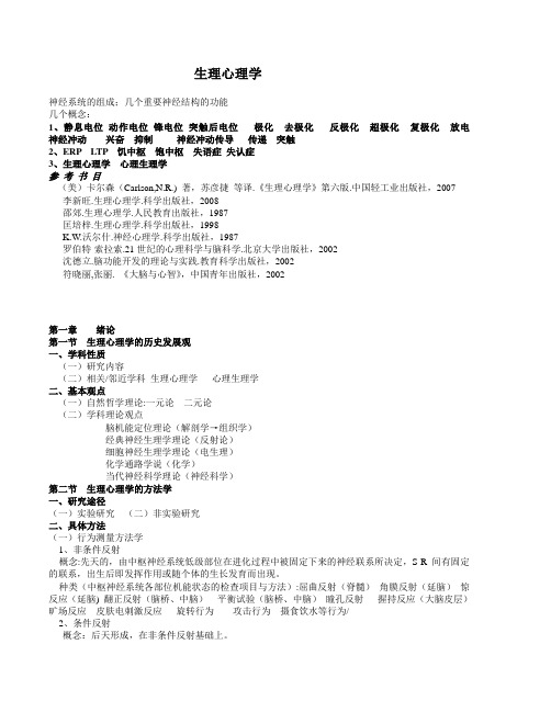生理心理学