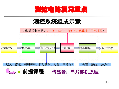 测控电路重点内容复习