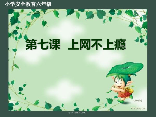上网不上瘾课件