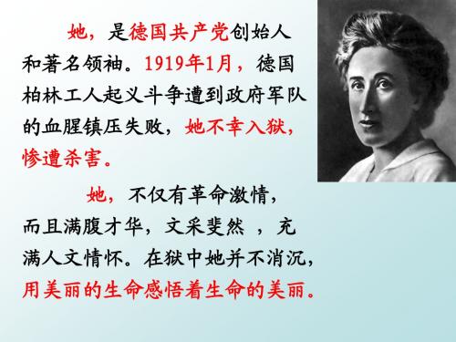 《狱中书简》初二(上课用    免费)