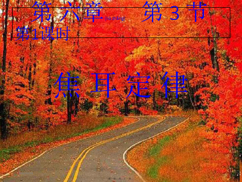九年级物理上册 6.3 焦耳定律复习课件2教科教科初中九年级上册物理课件
