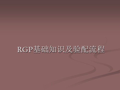 RGP验配