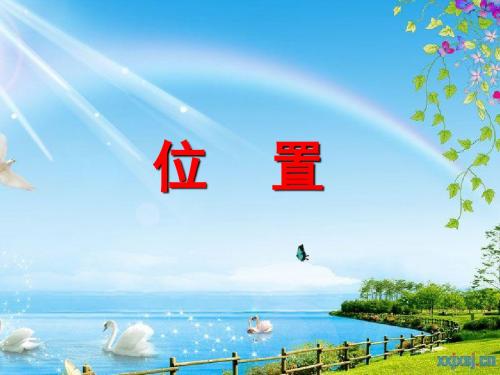 用数对确定位置1