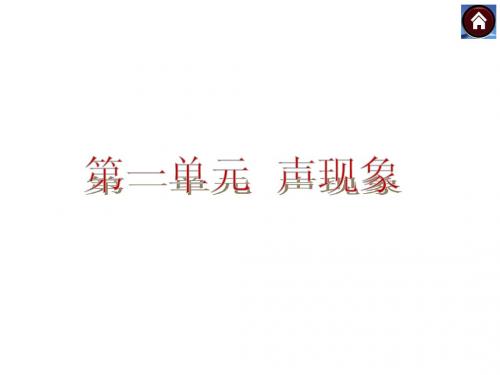 云南中考物理总复习课件【第1课时】声现象(18页)