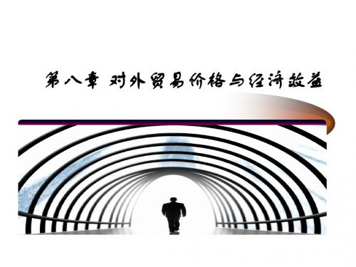 对外贸易概论5第八章对外贸易经济效益