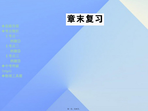 九年级物理全册第17章从指南针到磁浮列车章末复习教学课件(新版)沪科版