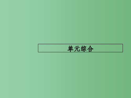 高考历史一轮复习 第十六单元 历史上重大改革回眸单元综合课件 岳麓版选修1