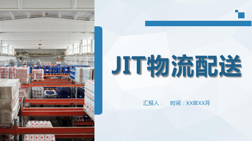 精益物流管理规定介绍JIT物流配送流程内容培训PPT模板