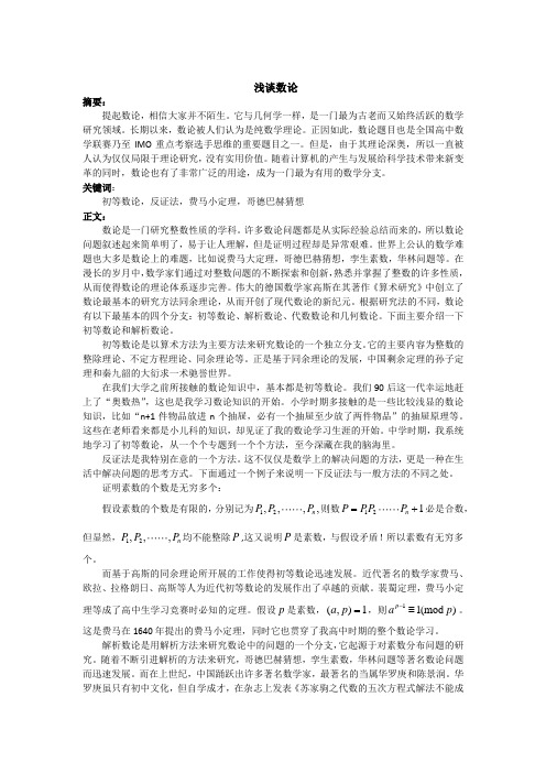 数学与人类文明论文
