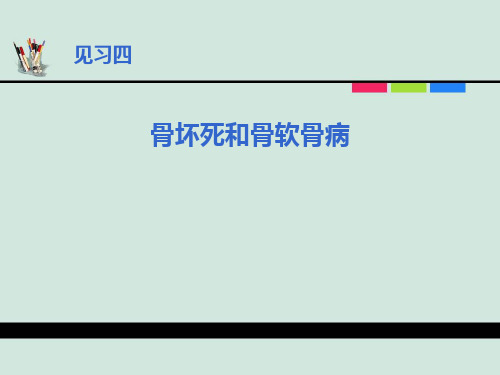 见习4-骨坏死和骨软骨病-精品医学课件