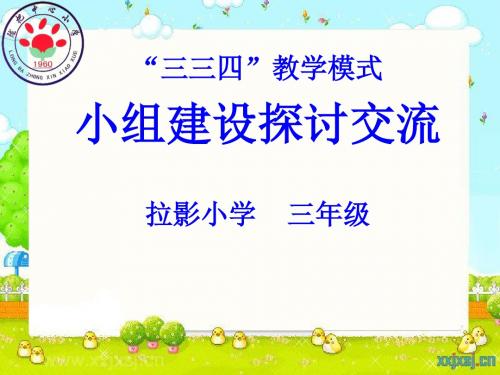 小组建设交流课件