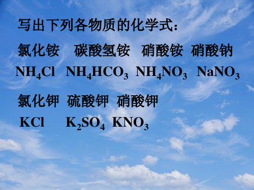 九年级化学《化学肥料》课件人教新课标版.pptx