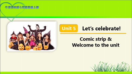 牛津译林版七年级英语上册Unit 5 Comic strip 示范公开课教学课件