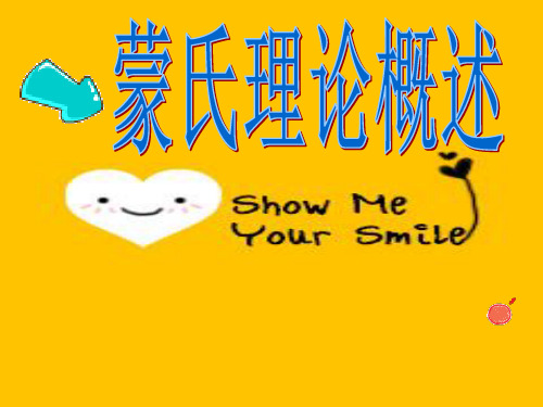 蒙氏理论概述