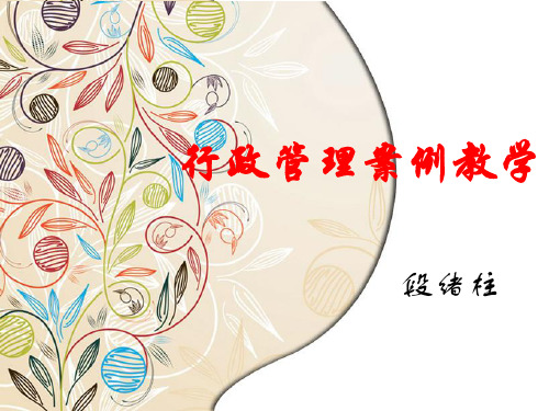 行政管理案例分析黄灯之争行政决策