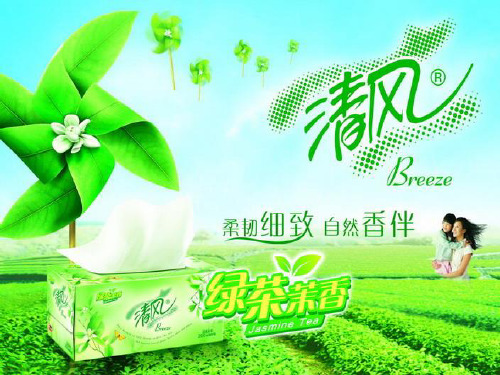 清风卫生纸演示文稿(课堂PPT)