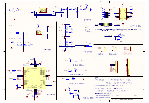 SIM900A Module V8 原理图