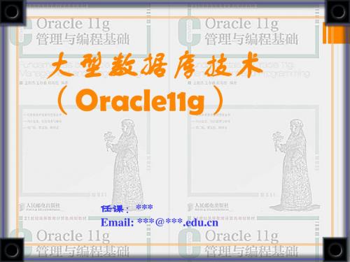 Oracle  11g 管理与编程基础Chapt11 PLSQL基础