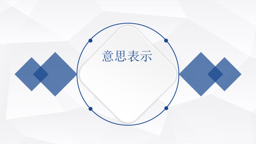 意思表示