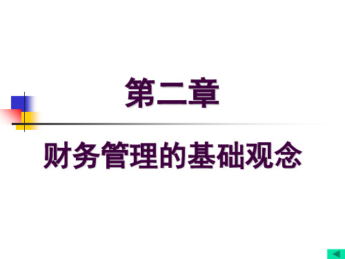 财务管理的基础观念概述(PPT 88页)