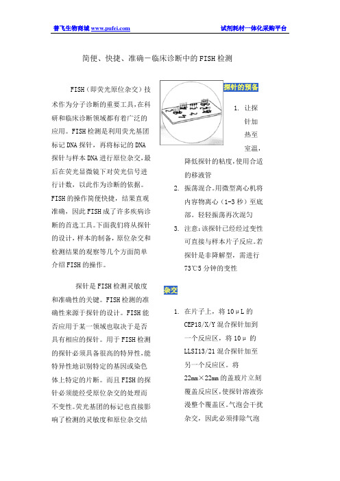 FISH荧光原位杂交操作说明