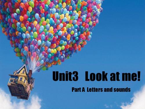 新版pep小学英语三年级上册unit3 A letters