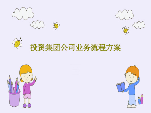 投资集团公司业务流程方案PPT共79页