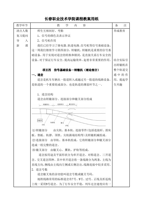 信号基础设备--转辙机