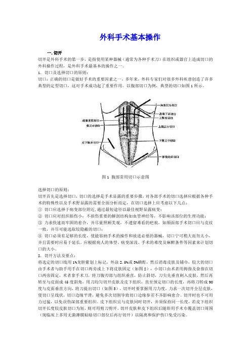 外科手术基本操作