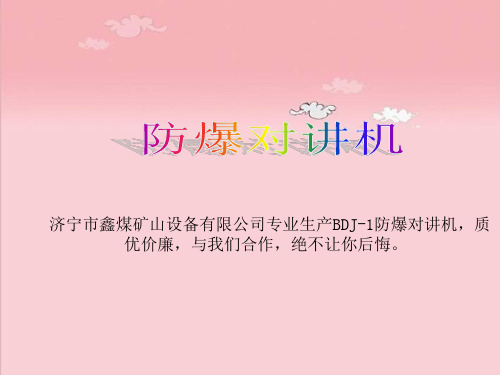 防爆对讲机