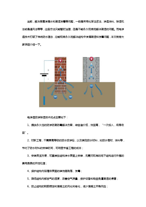 电渗透防水