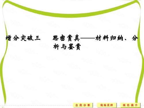 江苏省2017届高考语文二轮复习课件 文科加考内容(附加题)增分突破三