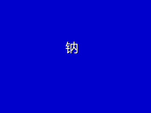 化学课件《金属钠的化学性质》优秀ppt 人教课标版