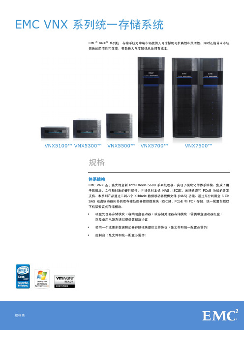emc vnx5100 介绍