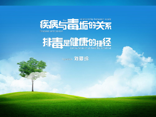 疾病与毒垢的关系