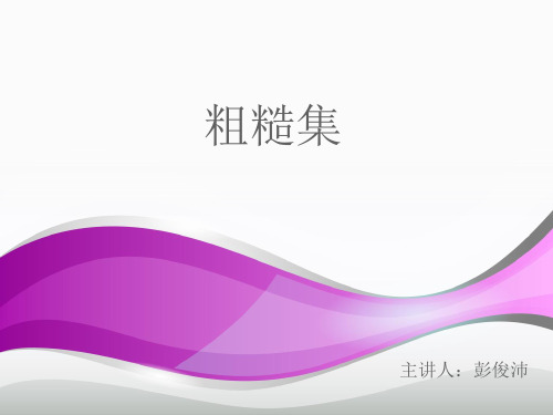 粗糙集