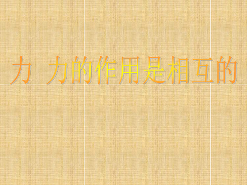 苏科版8.1《力 弹力》课件(共46张)