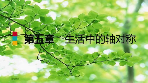 七年级数学下册 第五章 生活中的轴对称本章总结提升课件下册数学课件
