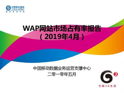 WAP网站市场占有率报告-文档资料