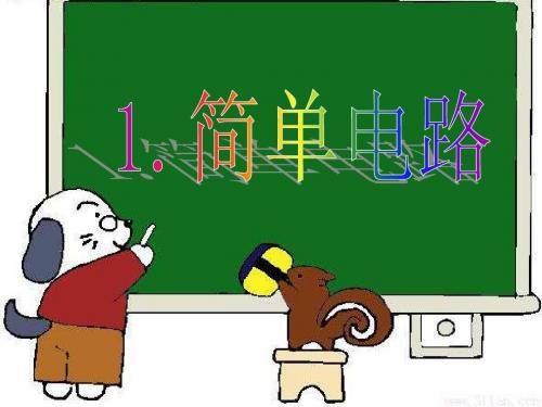 苏教版五年级上册科学课件：1.简单电路