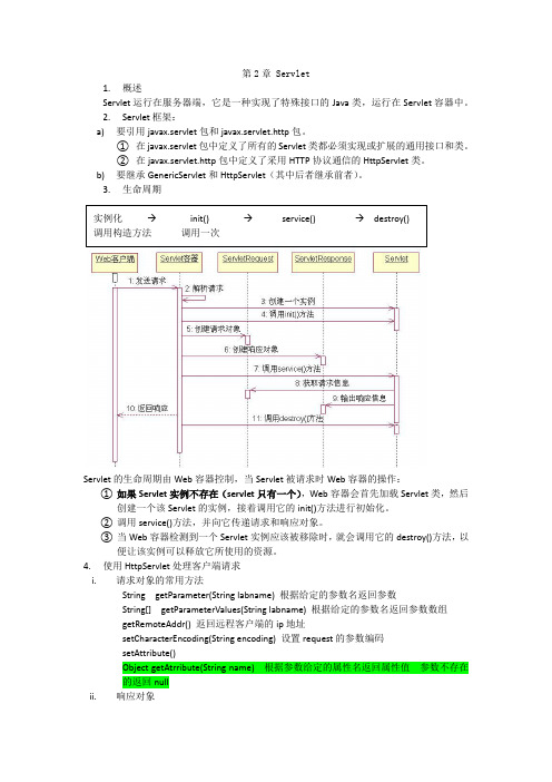 第2章 Servlet_知识点