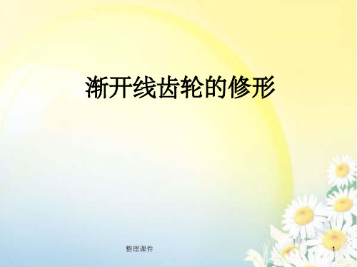 齿轮修形p
