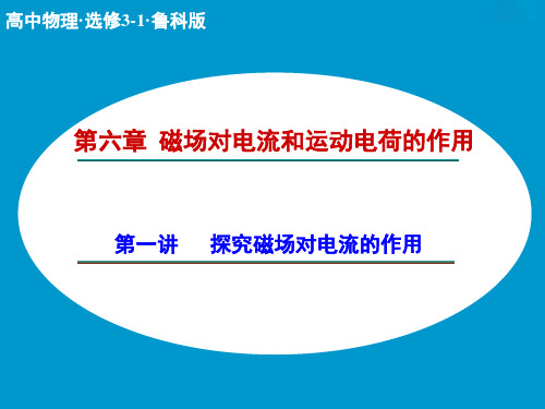 《探究磁场对电流的作用》课件2