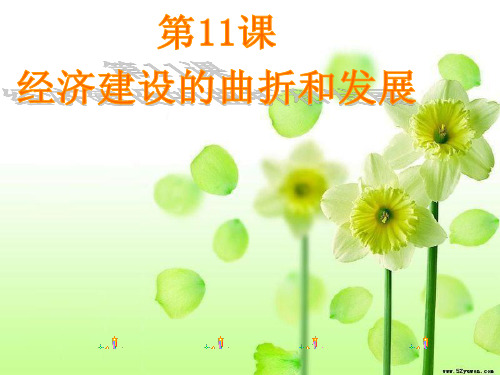 【高中历史】经济建设的曲折和发展ppt