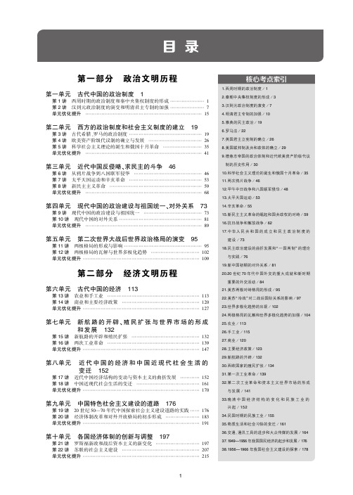 2020版32一轮—江苏历史教用目录