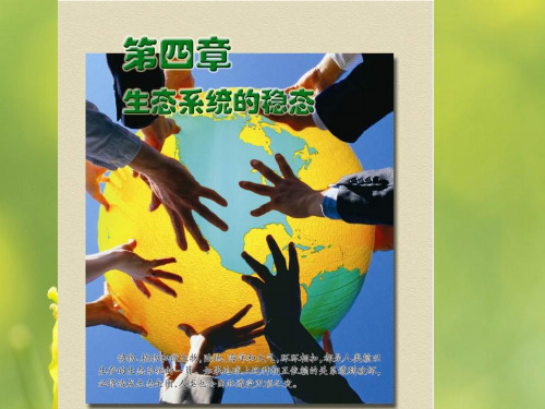 生态系统稳态PPT教学课件