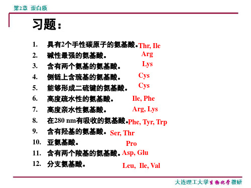 生物化学2-2肽